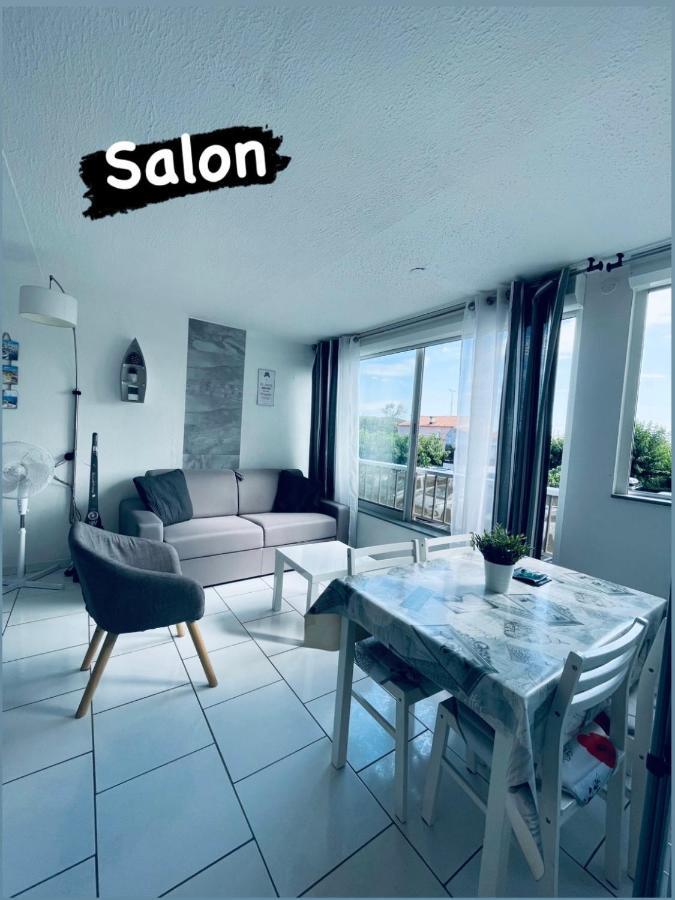 Superbe Appartement 6 Personnes Avec Piscine Secteur Richelieu, A 400M De La Plage Et A 650M Du Centre Port แอกด์ ภายนอก รูปภาพ